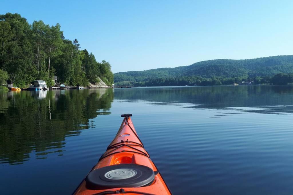 Le Nid Dore Sur Le Lac Val des Monts Екстериор снимка